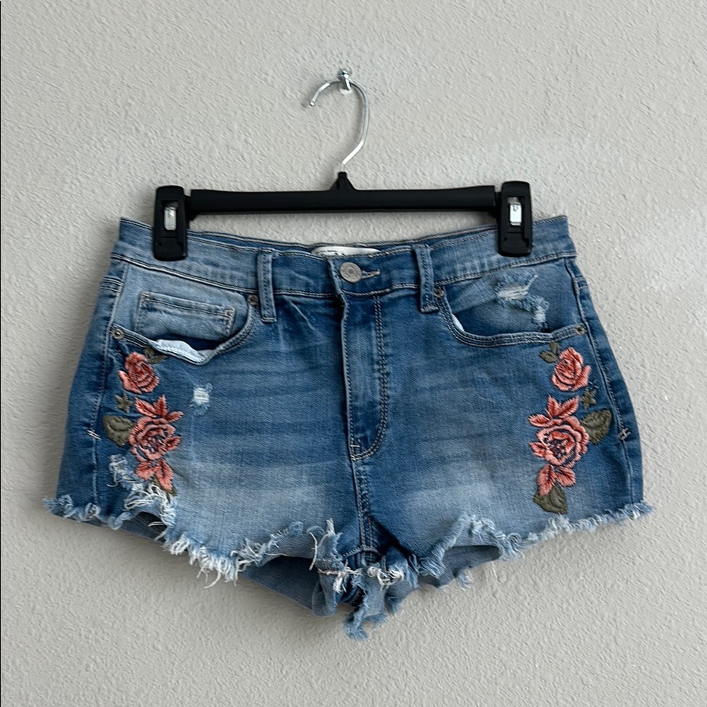 Mudd stretch high rise short junior 9